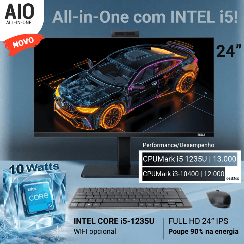 Computer All-in-One - AIO-24-i5-1235