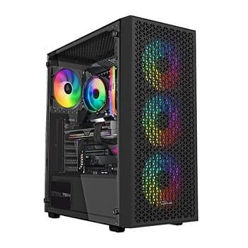 CAIXA ATX MESH PT 3X FAN ARGB